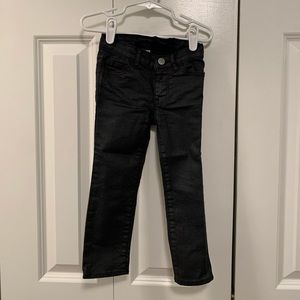 GAP waxed skinny jeggings